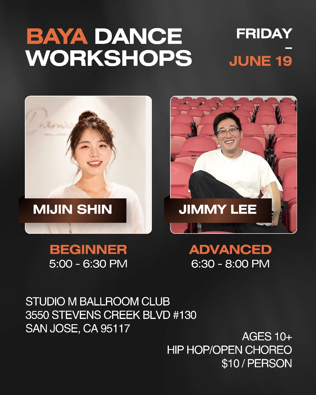 BAYA Dance Workshop — June 19
