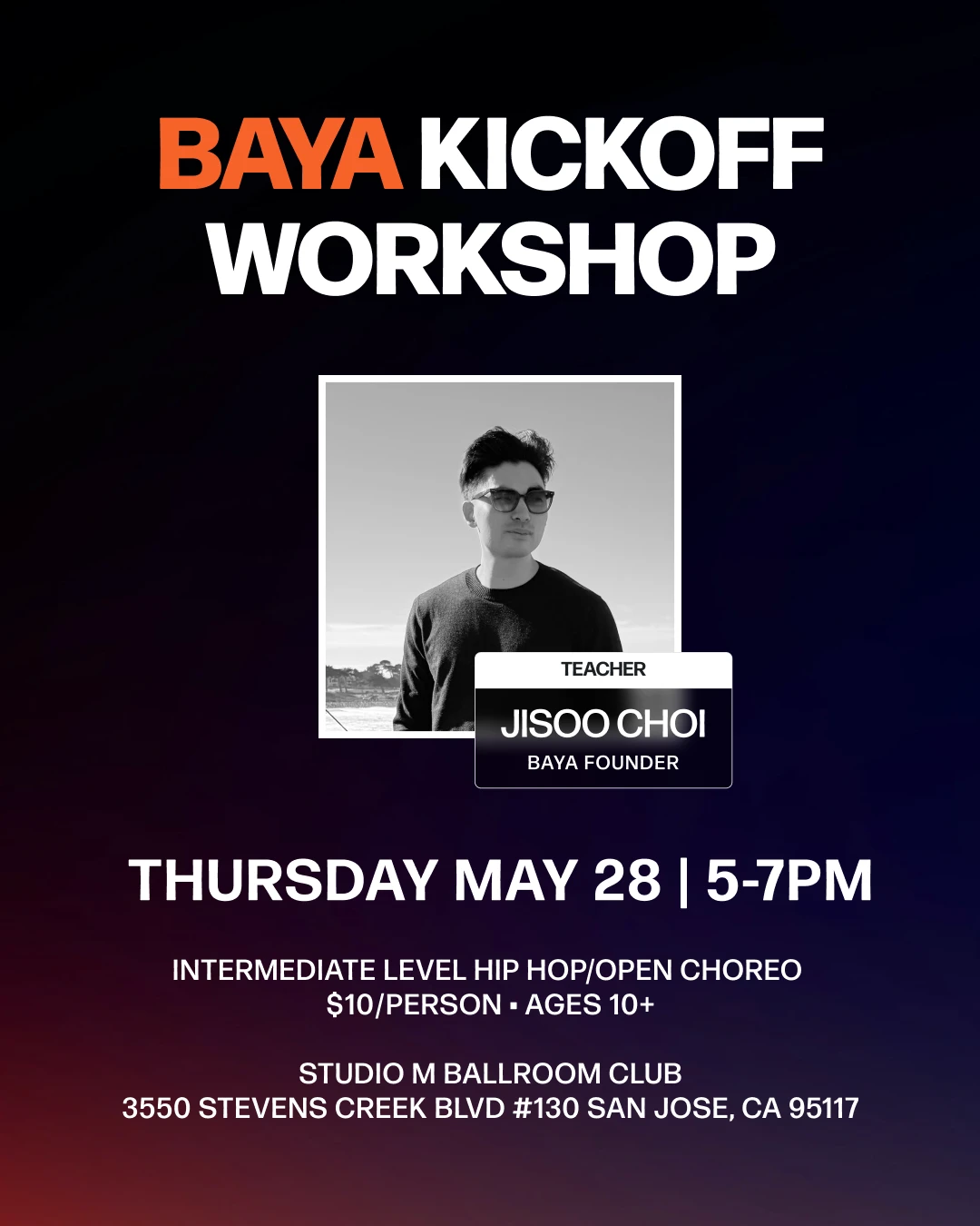 BAYA Kickoff Workshop — May 28